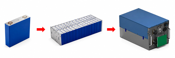 ESS battery pack assembly