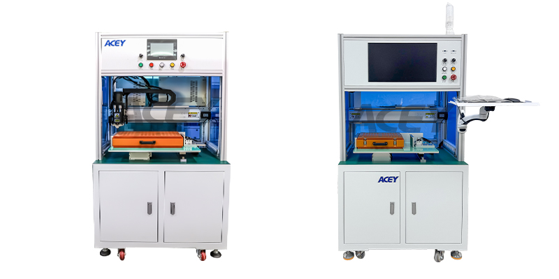 automatic single-sided battery pack spot welding machine