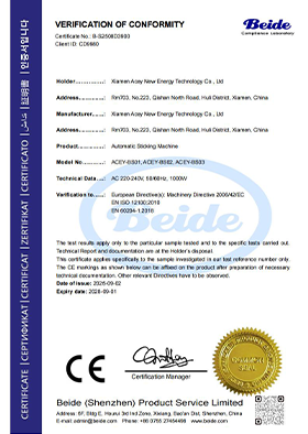 CE CERTIFICATE